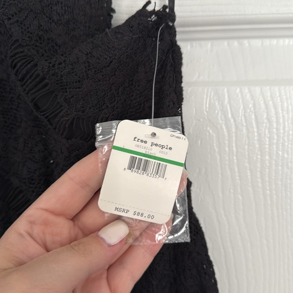 NEW- Intimately Free People She’s Got It Black Slip Dress - Picture 5 of 16
